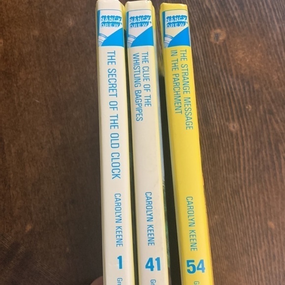 Vintage Nancy Drew Mystery Stories Hardcover Books Lot of 3 Set Collection Keene - Picture 4 of 10